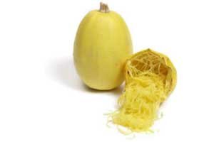 COURGE Spaghetti - environ 1 kg - 2,90 €/kg - Farcie ou en gratin, elle s'arrange à toutes les sauces carbonara, bolognaise, fromage etc.... -